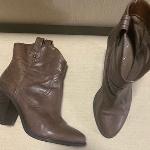 Ankle cowboy boots